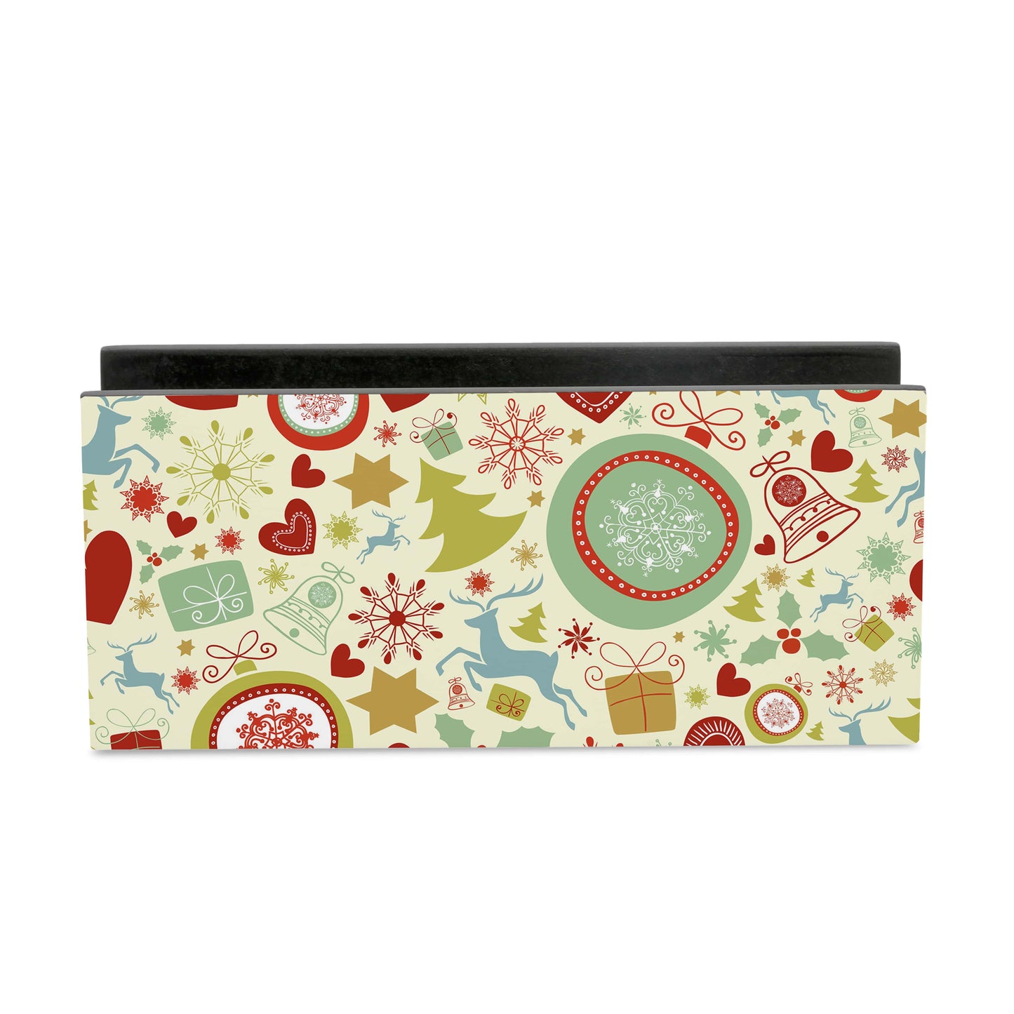 Xmas Allover3 Tissue Stand 1.5" x 5.5" x 2.5" - Main Image