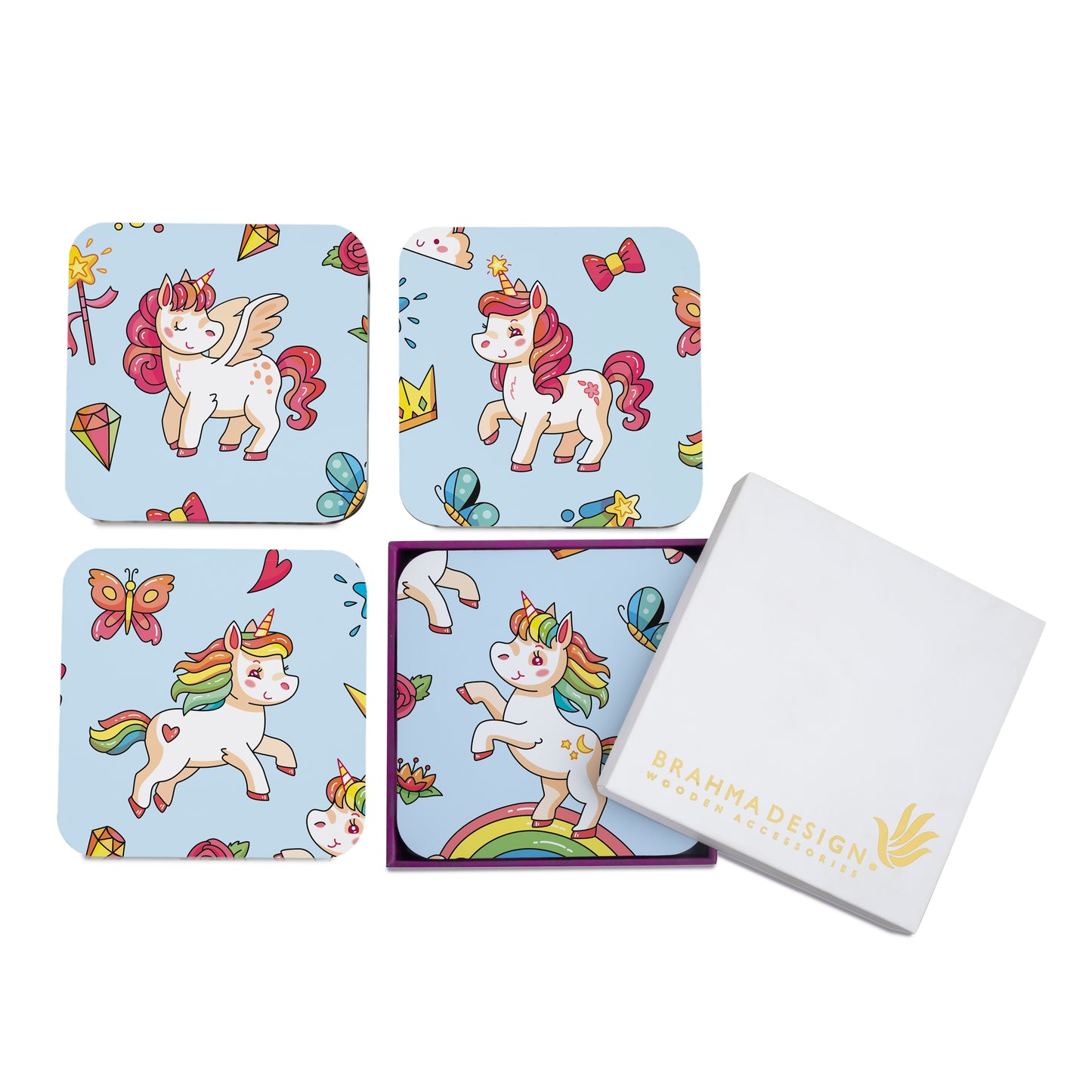 Babe Unicorn Coaster