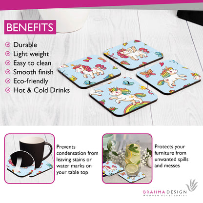 Babe Unicorn Coaster