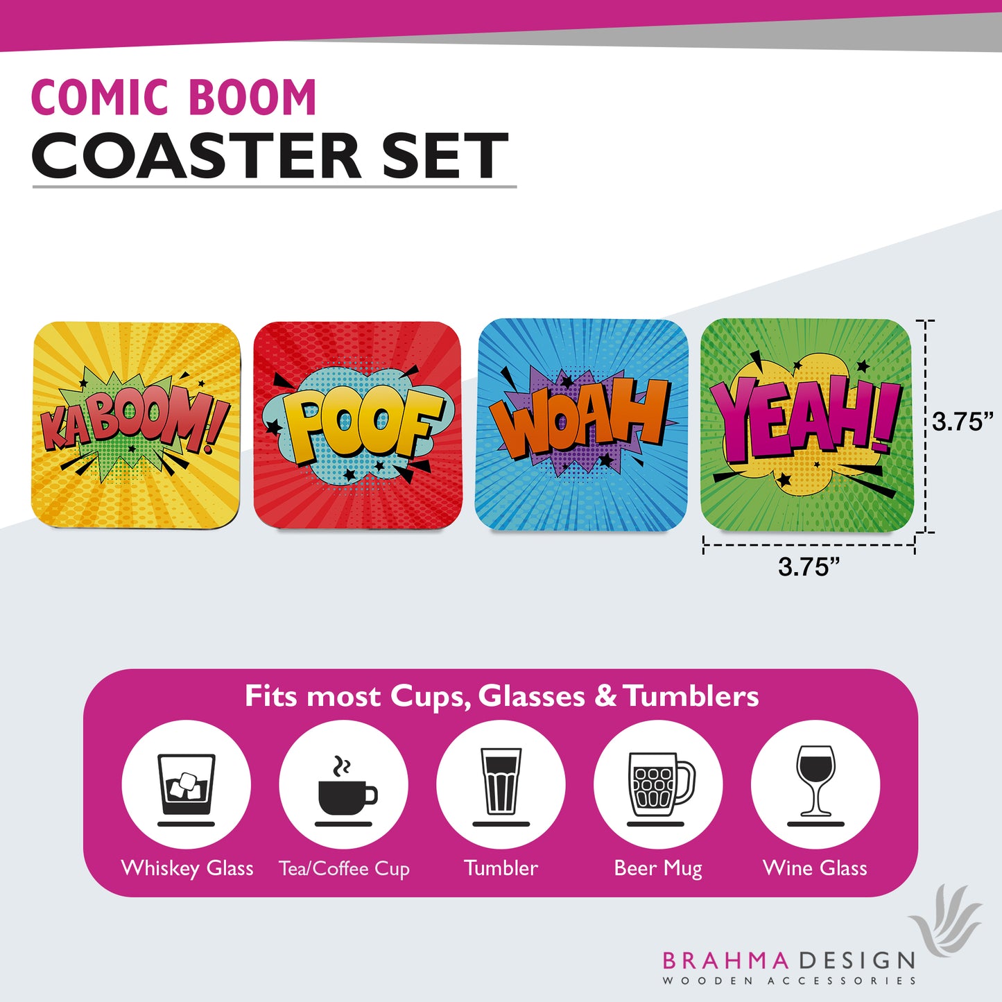 Comic Boom Coaster