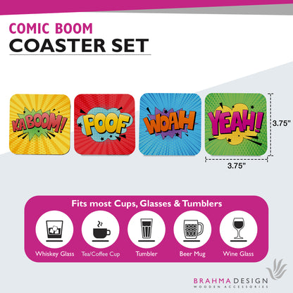 Comic Boom Coaster