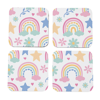 Pastel Rainbow Coaster