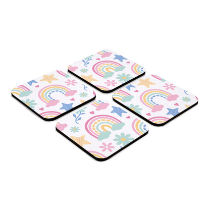 Pastel Rainbow Coaster