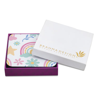Pastel Rainbow Coaster