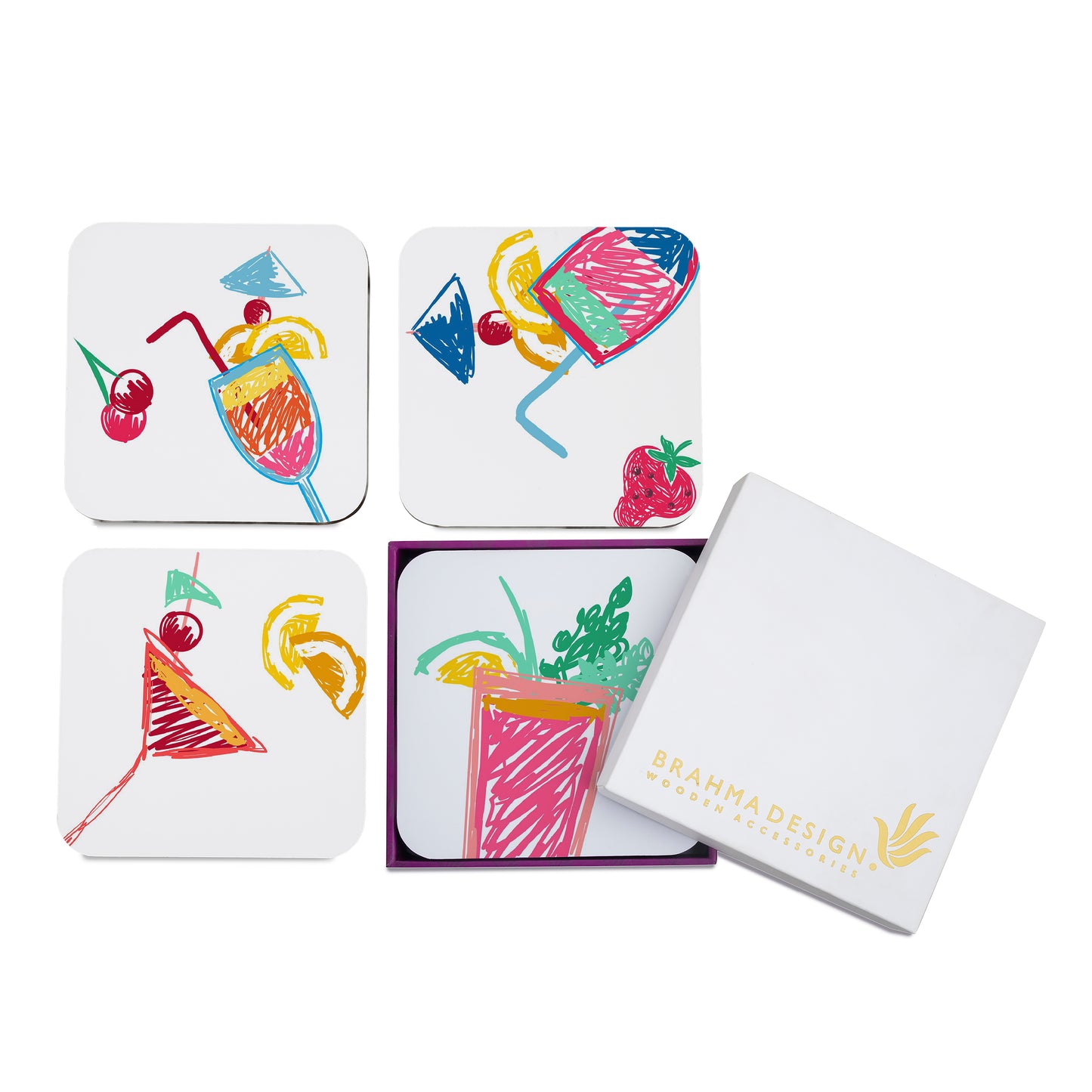 SummerCocktail Coaster