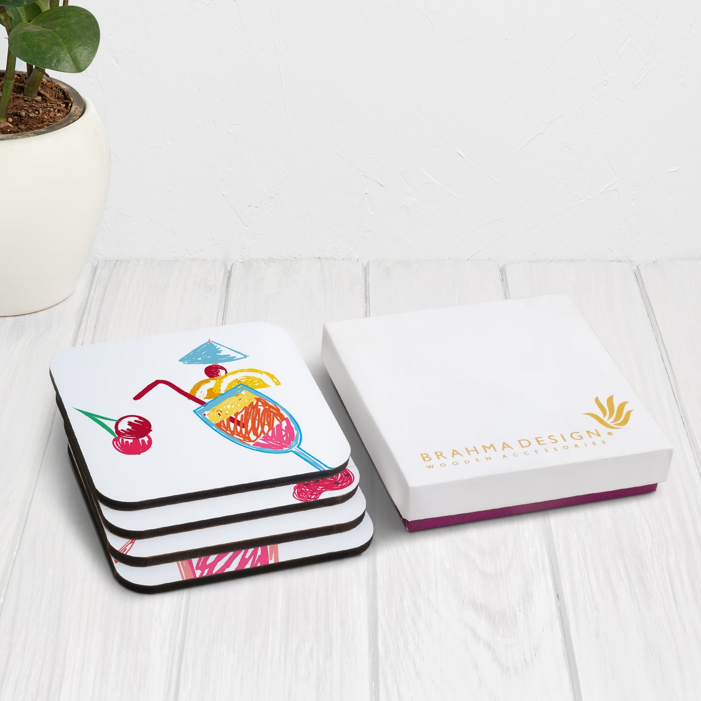 SummerCocktail Coaster