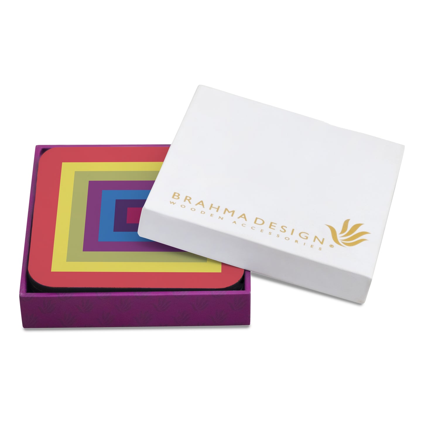 ColorfulSq Coaster