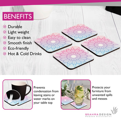 Boho Center Coaster