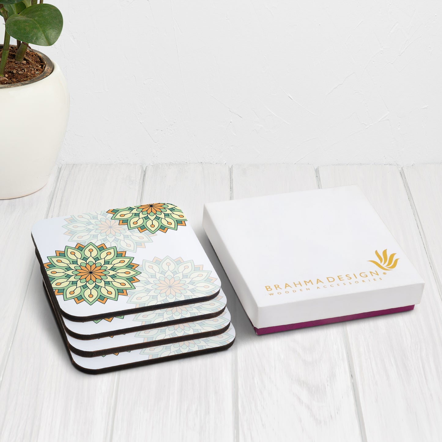 GreenMandala Coaster