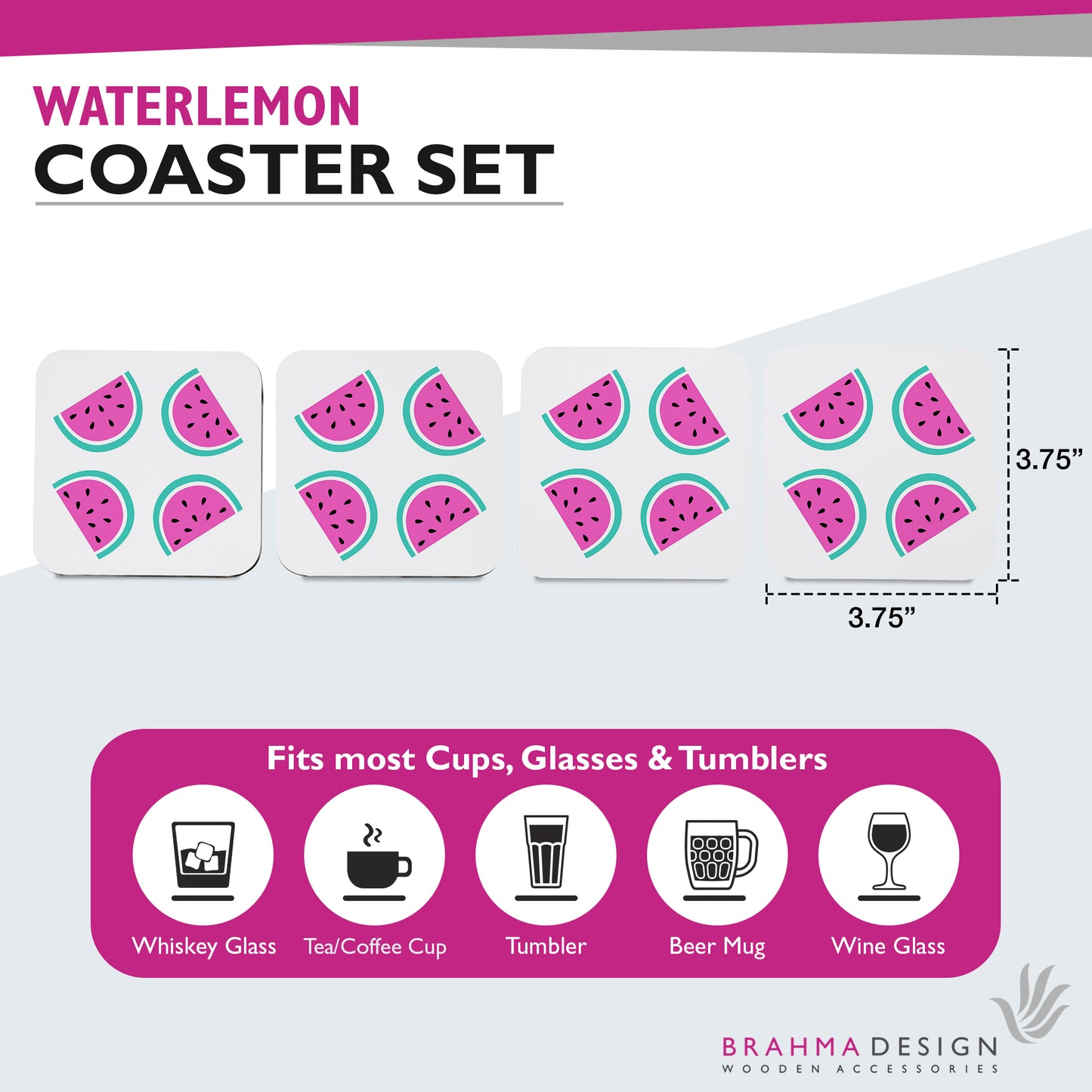 Watermelon Coaster