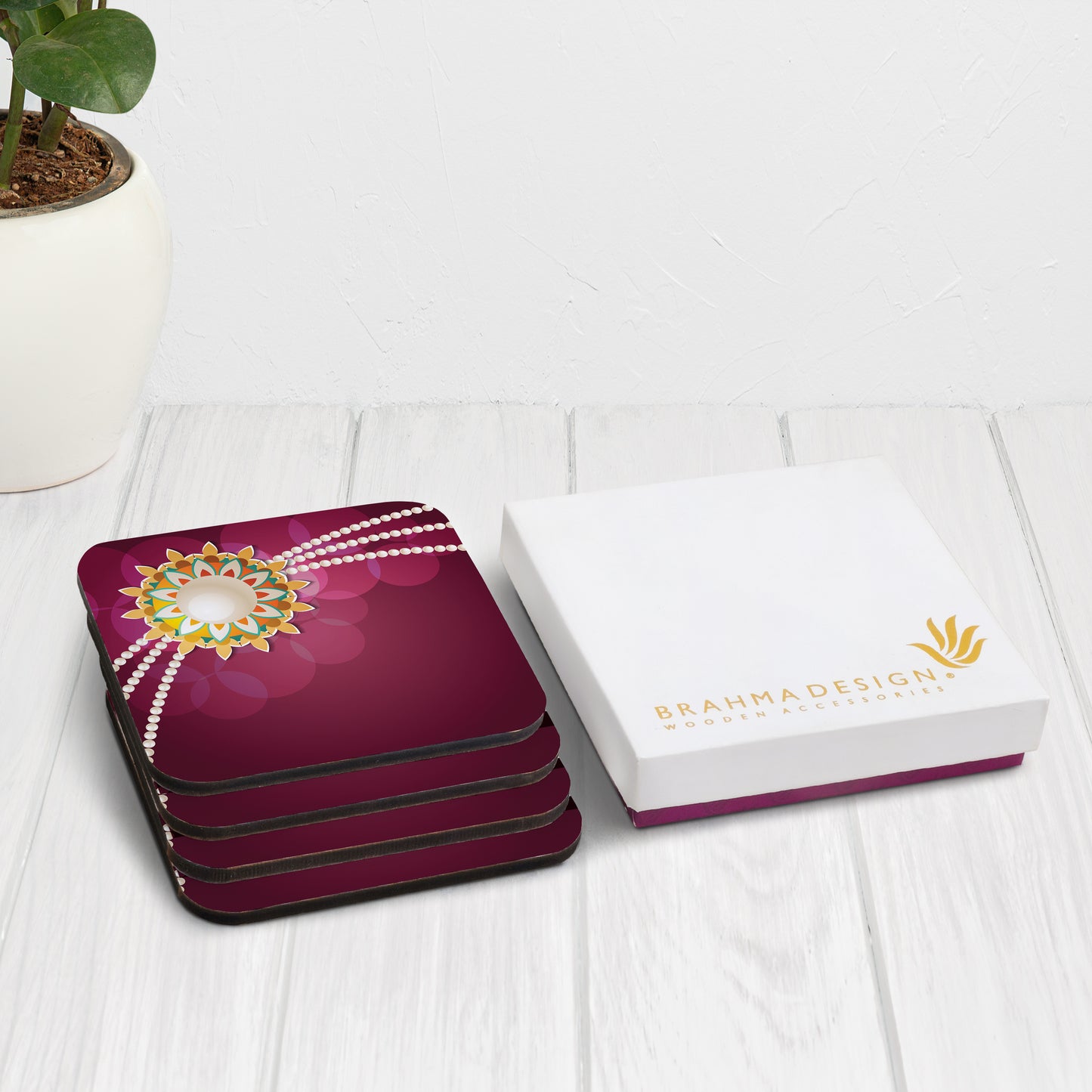 Rakhi Pearl Coaster