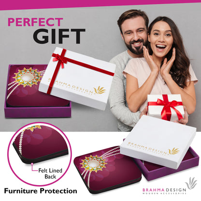 Rakhi Pearl Coaster