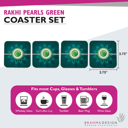 Rakhi Pearl Coaster
