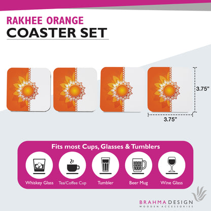 Rakhee Orange Coaster