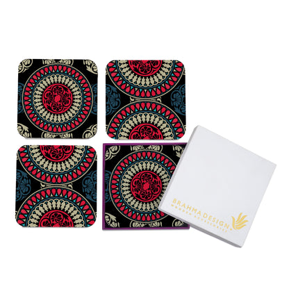 BlackMandala Coaster