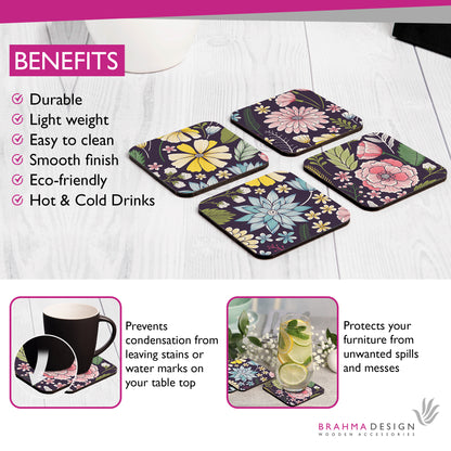 Flr Daisy Coaster