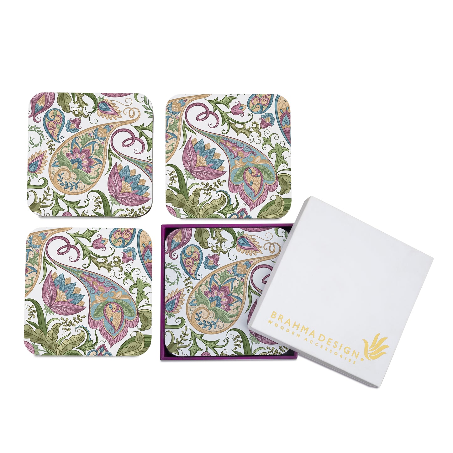 Sameera White Coaster