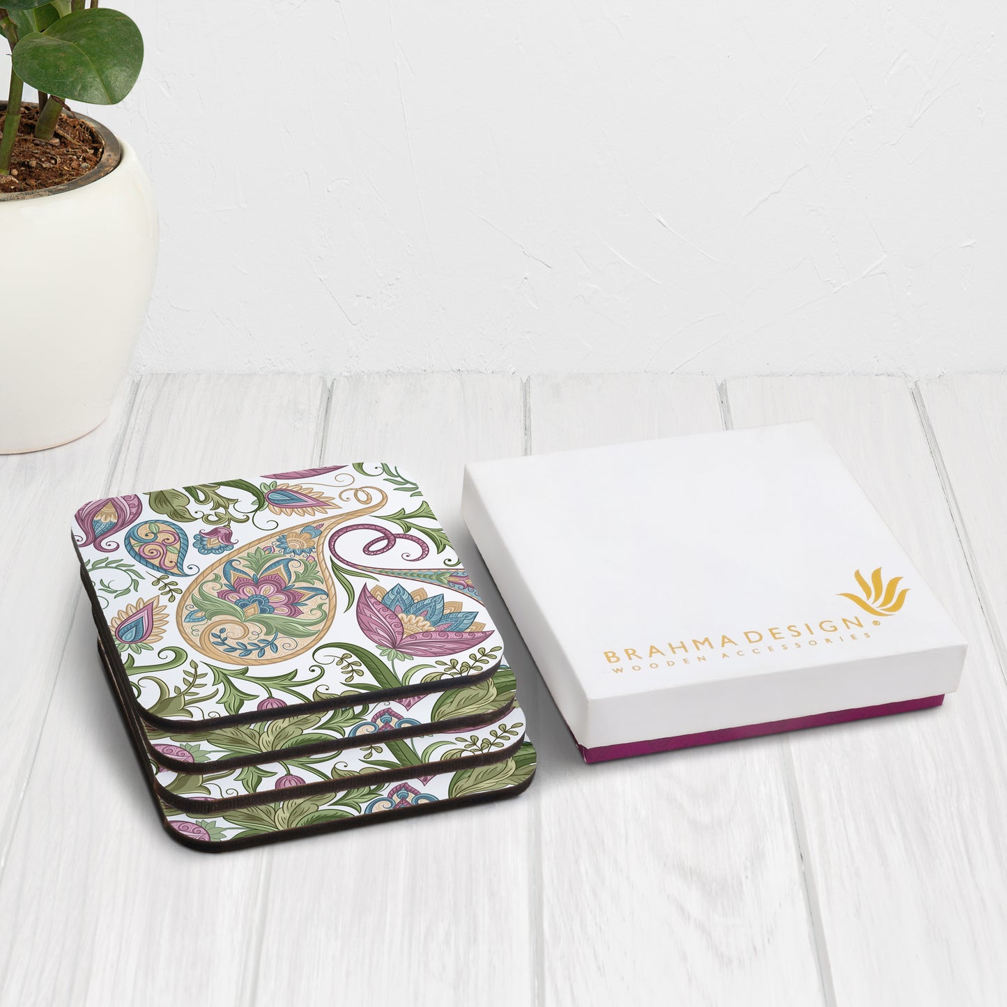 Sameera White Coaster