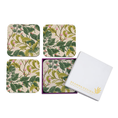 Vintage Flr Coaster