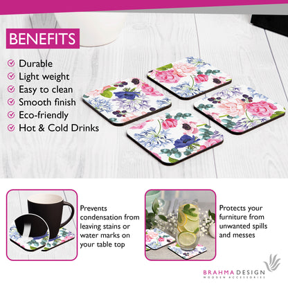 Roses Etc Coaster