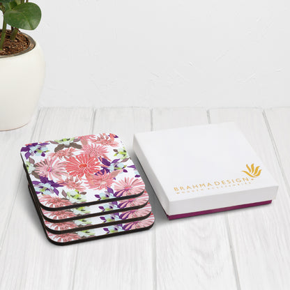 Pink Aster Coaster