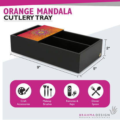 OrangeMandal Cutlery Tray
