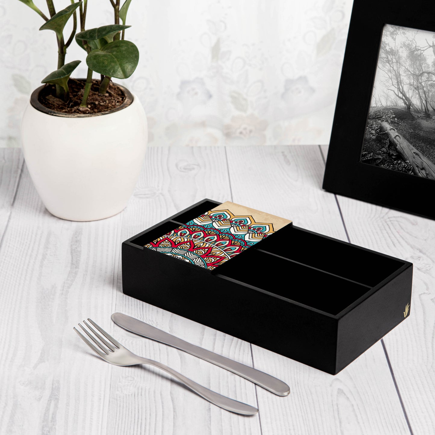 MandalVntg2 Cutlery Tray