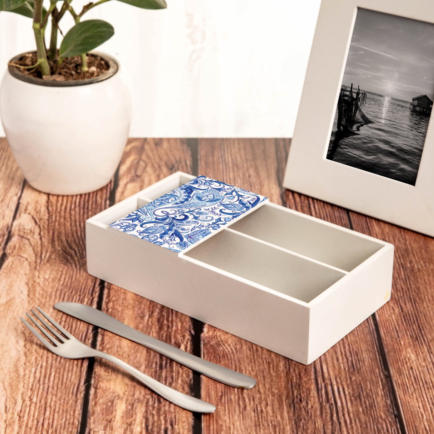 Blue Orient Cutlery Tray