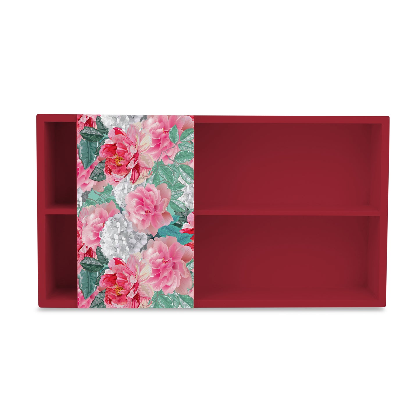 Red Chrys Cutlery Tray
