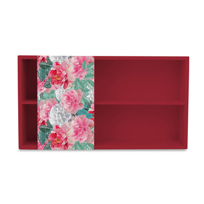 Red Chrys Cutlery Tray