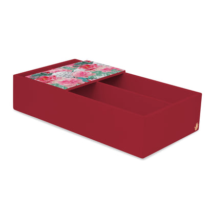 Red Chrys Cutlery Tray