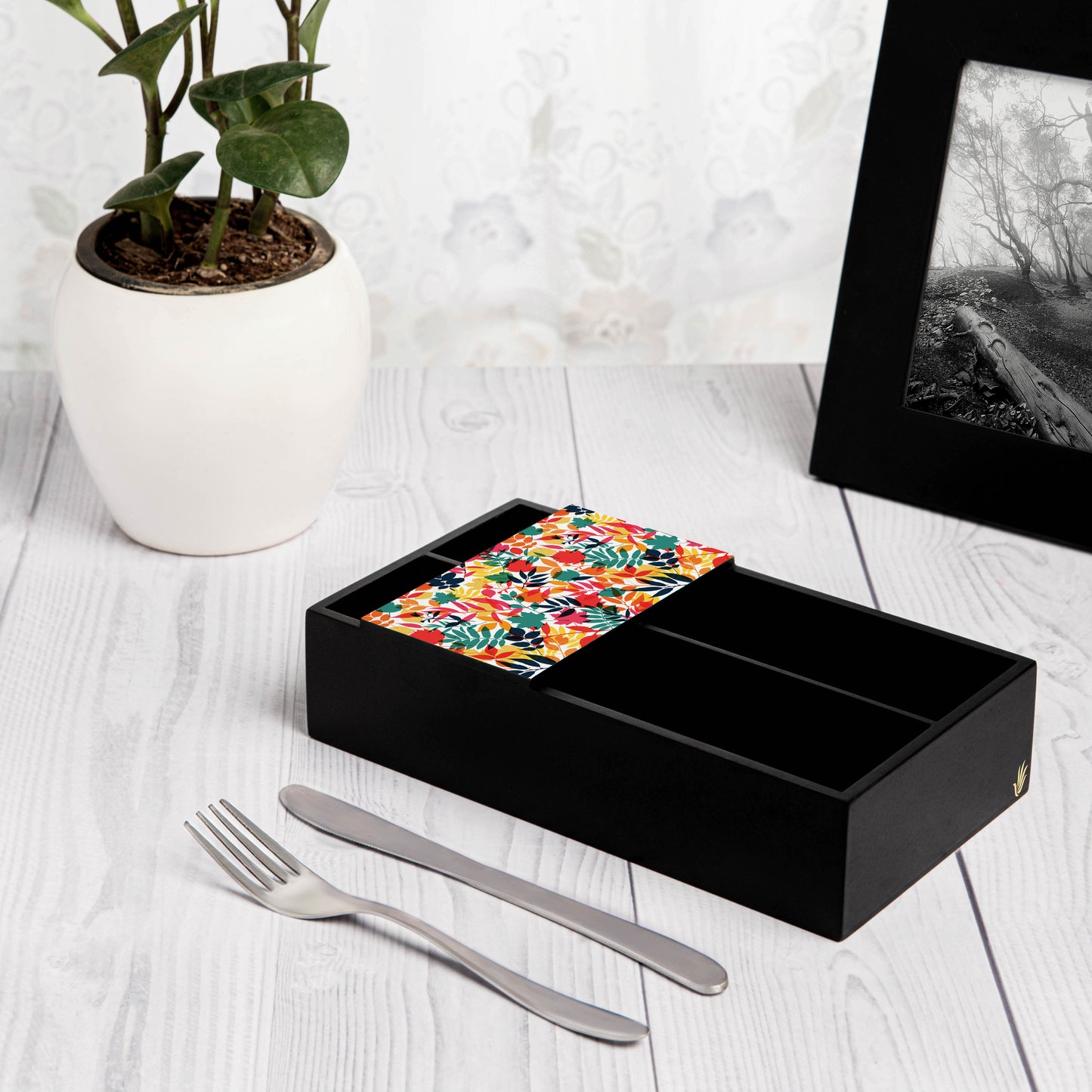 AutumnLeaves Cutlery Tray