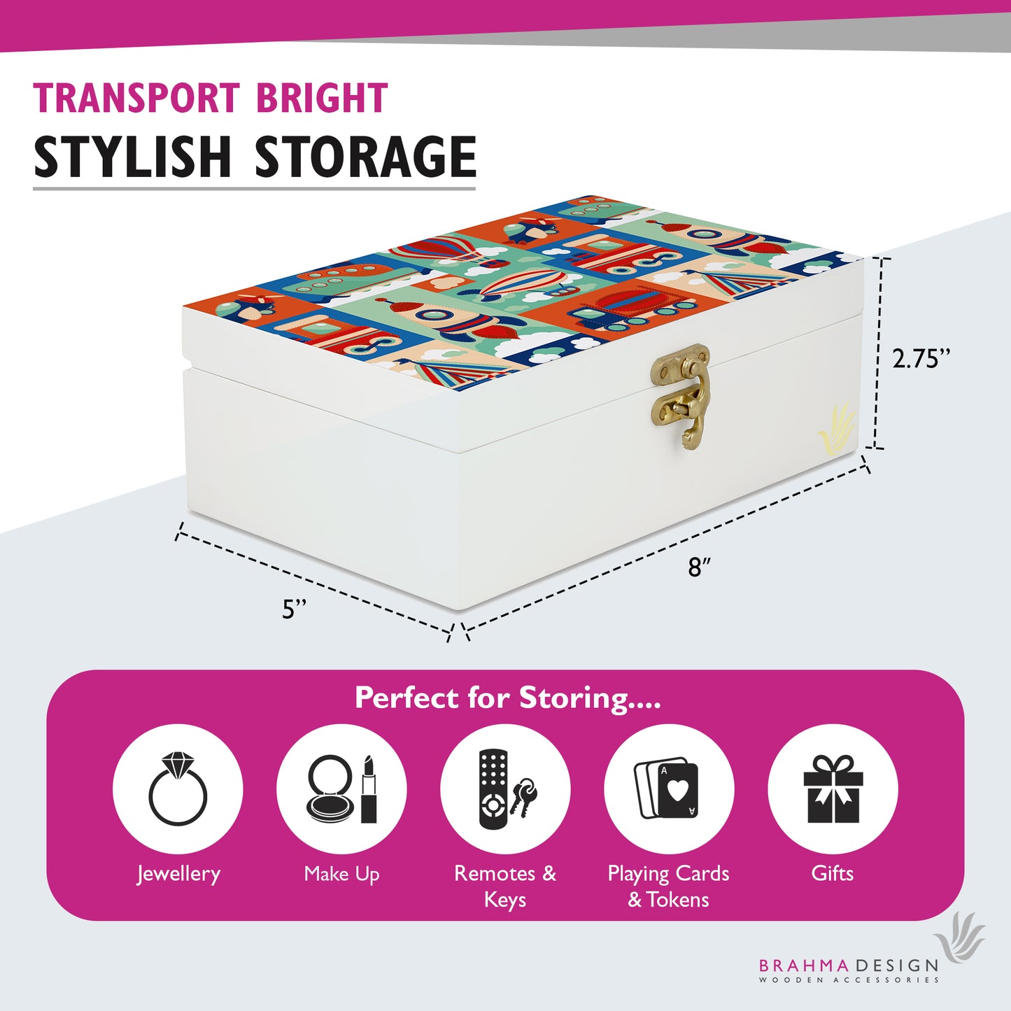 Transport Kids Gift Box-M