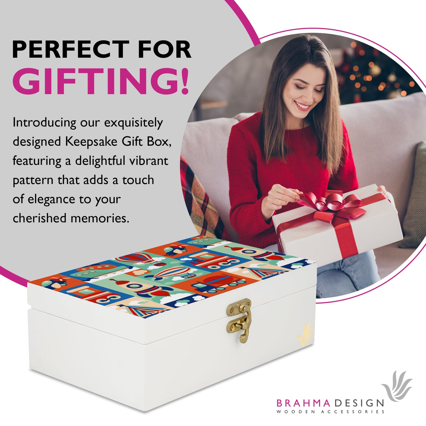 Transport Kids Gift Box-M