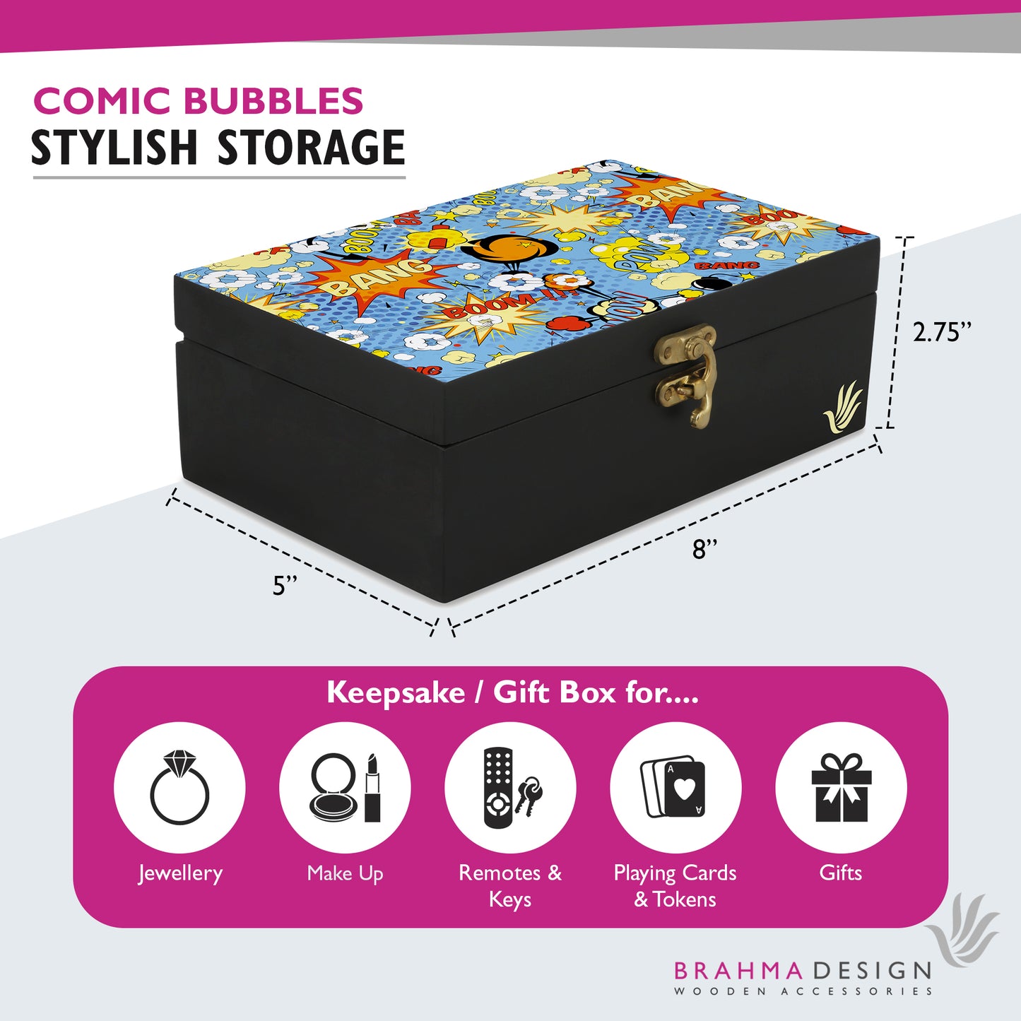 Comic Bubbles Gift Box-M