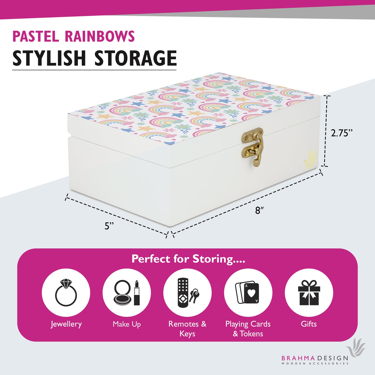 Pastel Rainbow Gift Box-M