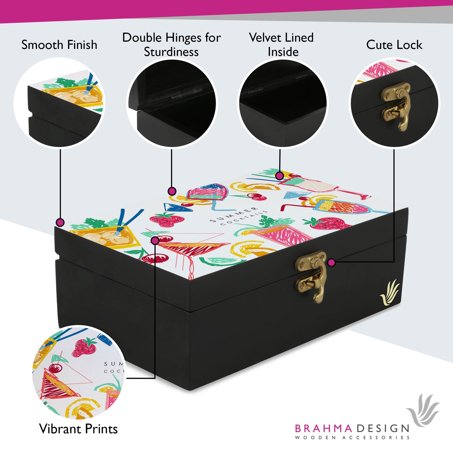 SummerCocktail Gift Box 8x5