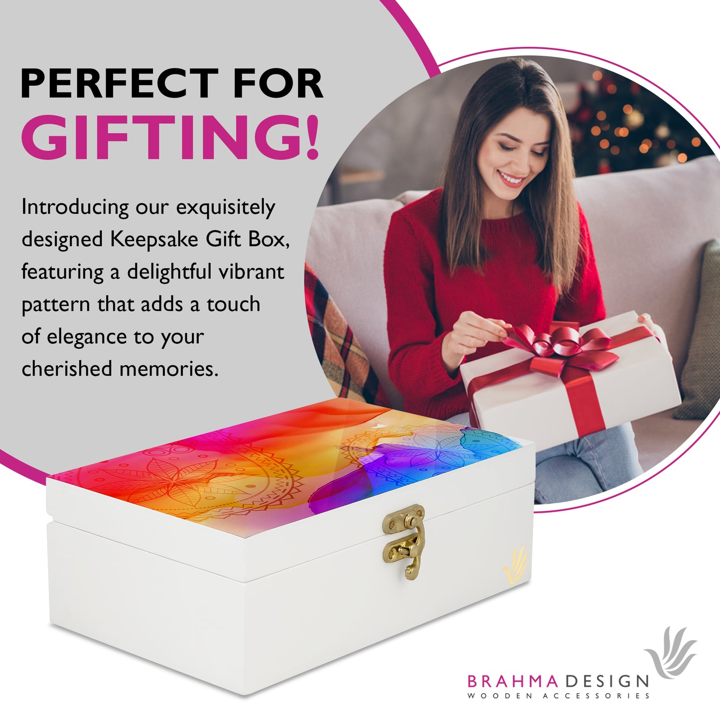 Watercolor Gift Box-M