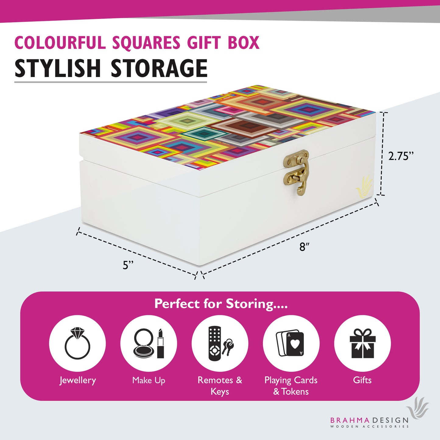ColorfulSq Gift Box-M