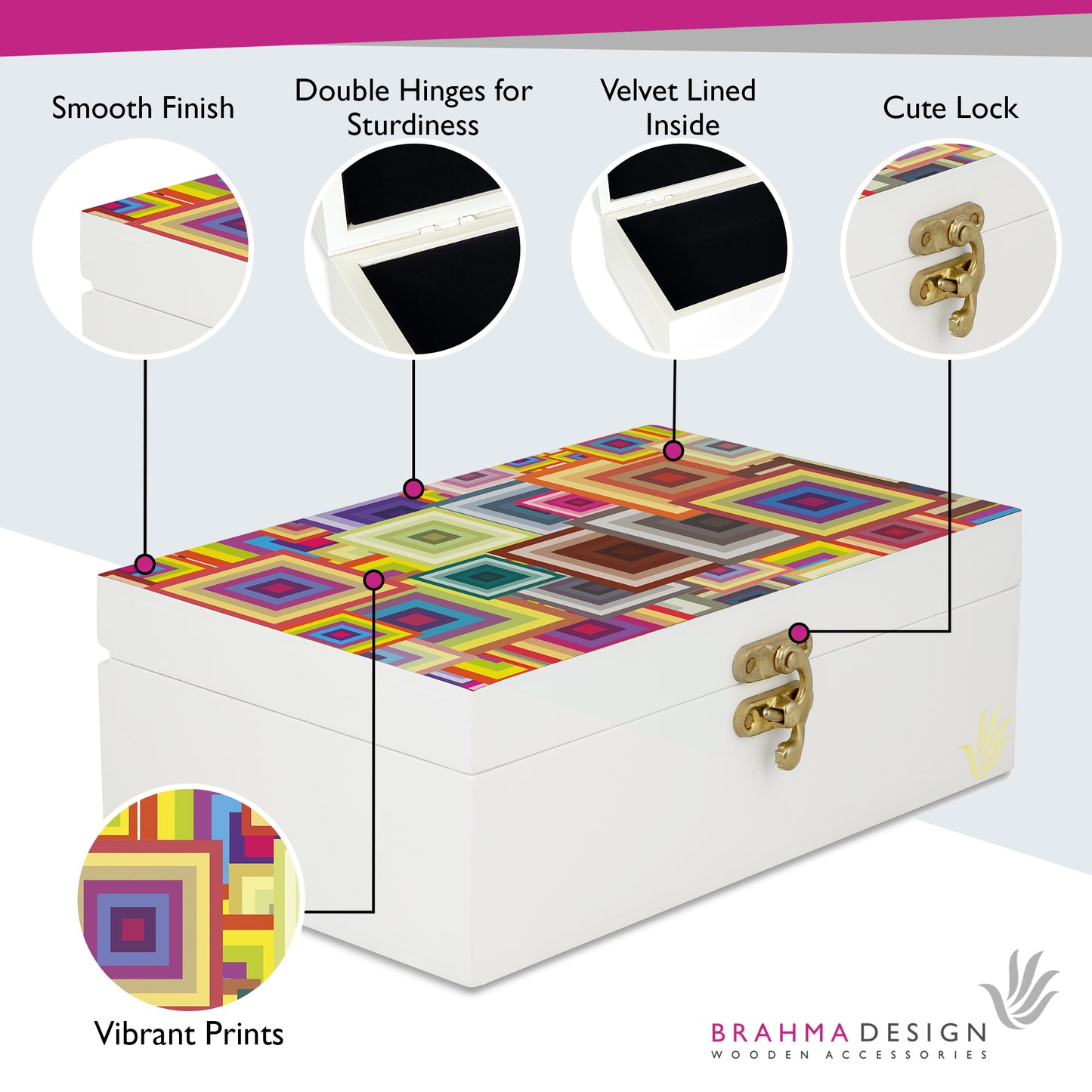ColorfulSq Gift Box-M