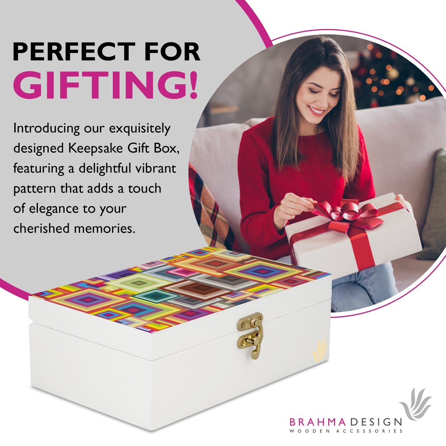 ColorfulSq Gift Box-M