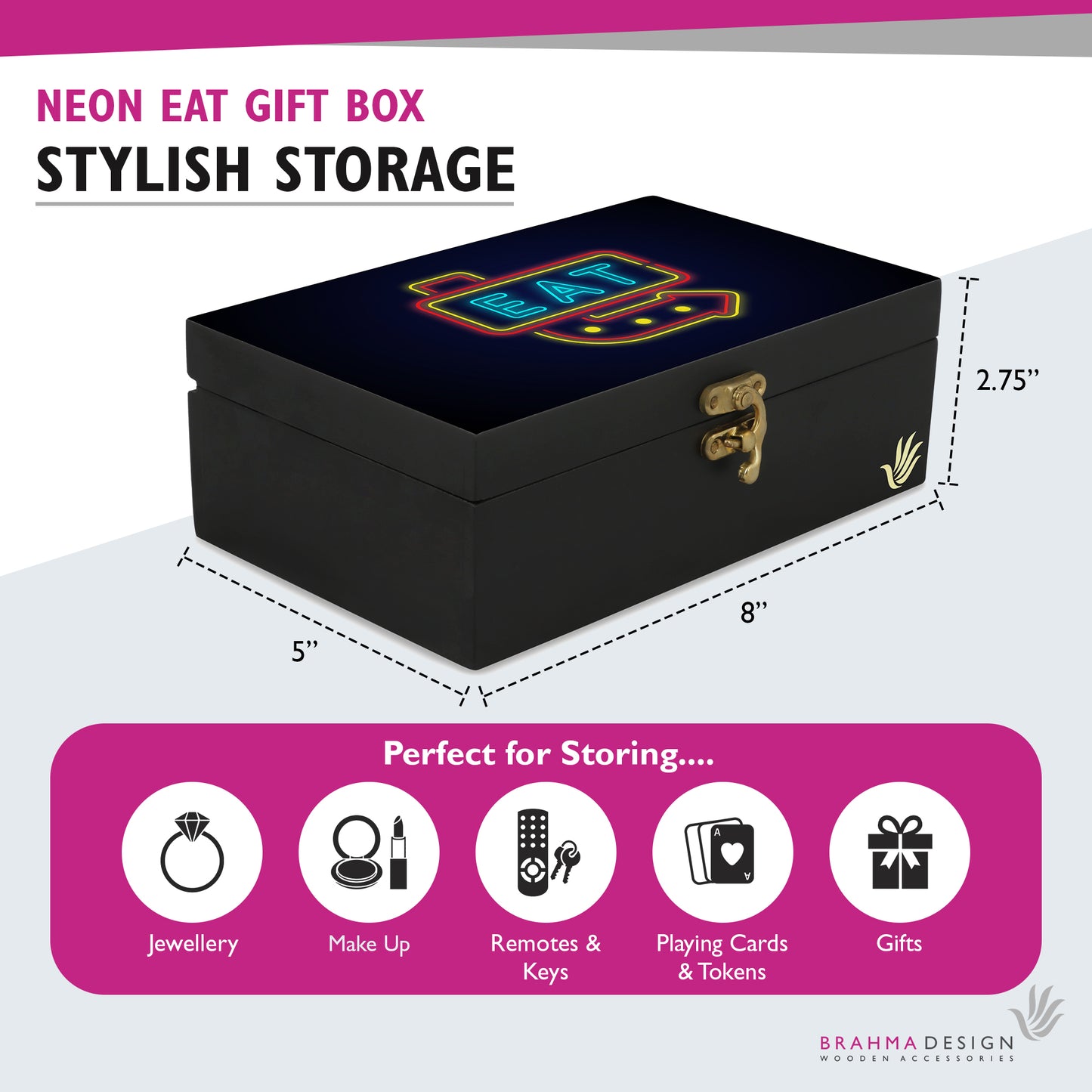 Neon Eat Gift Box-M