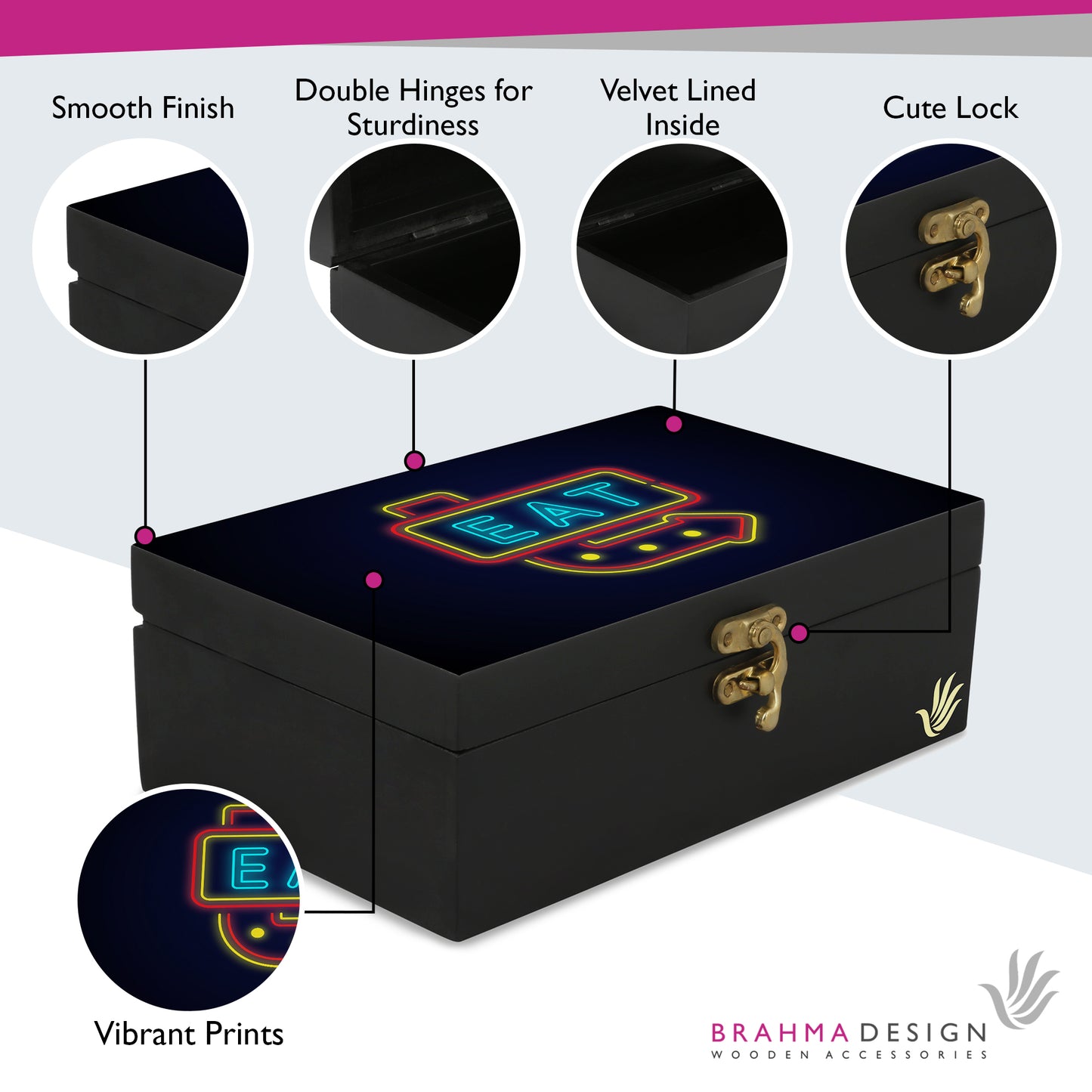 Neon Eat Gift Box-M