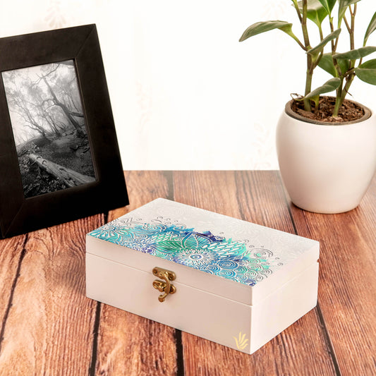 Abstract Flr Gift Box-M