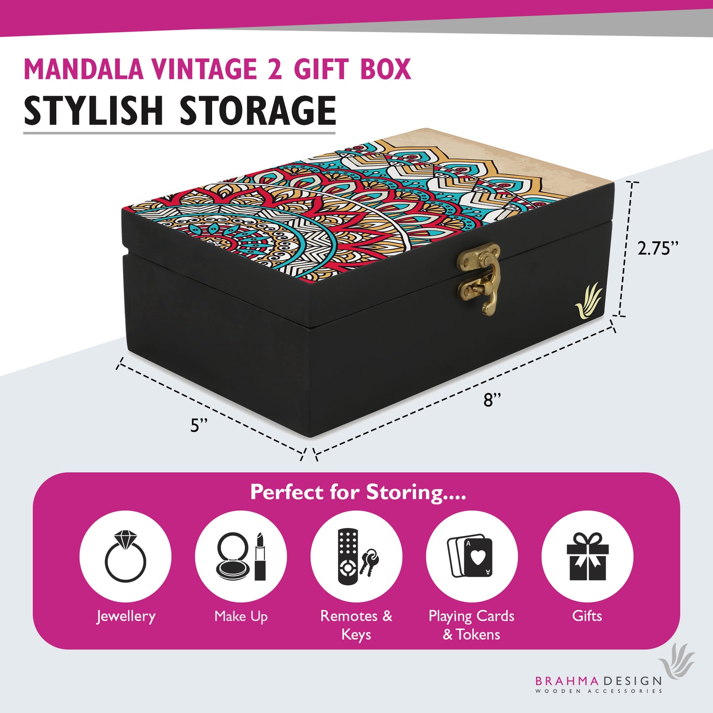 MandalVntg2 Gift Box-M