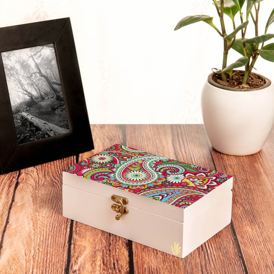 Pink Paisley Gift Box-M