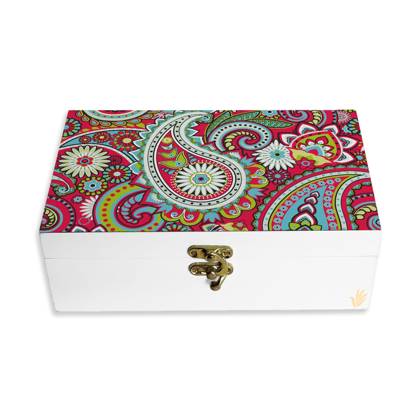 Pink Paisley Gift Box-M