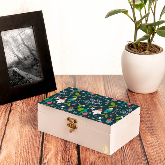 Xmas Allover2 Gift Box-M