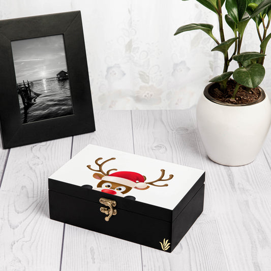 Xmas Reindeer Gift Box-M