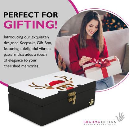 Xmas Reindeer Gift Box-M
